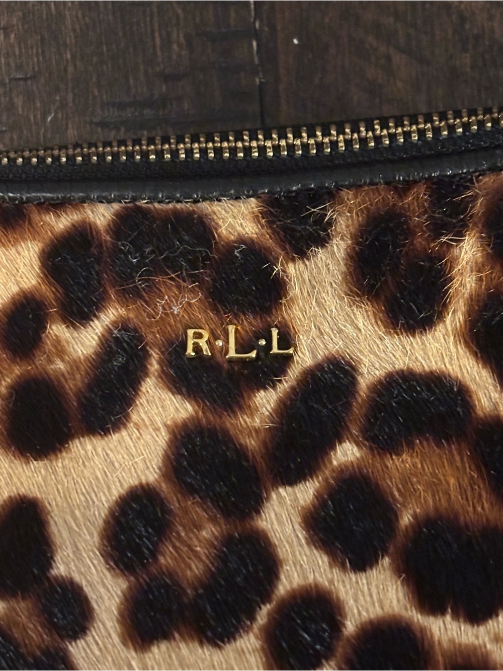 RALPH LAUREN RLL Leopard Crossbody Bag - Picture 6 of 14